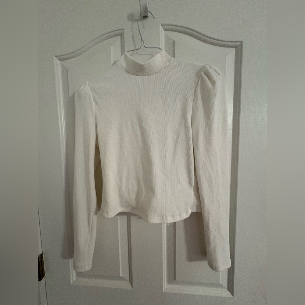 Miami Cream Long Sleeve Women's Top